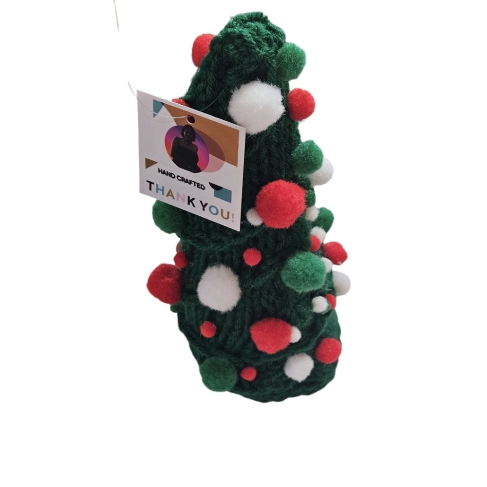 Hand Crafted Crochet Christmas Tree Ornament